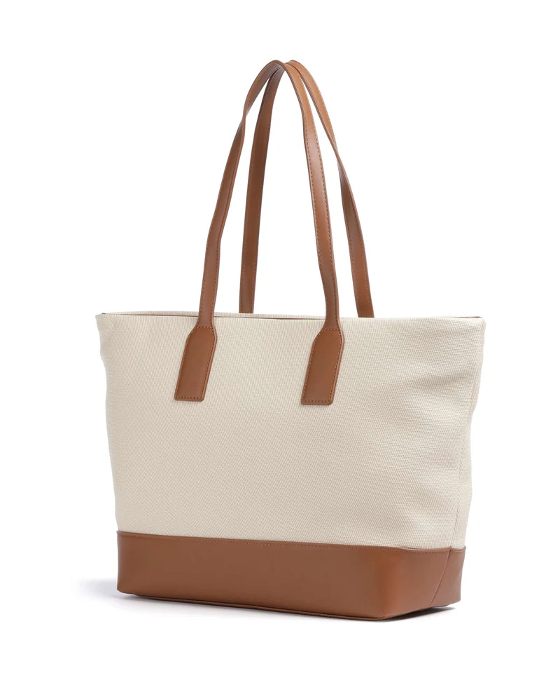 Valentino Bags Atena Re Cabas naturale/cuoio