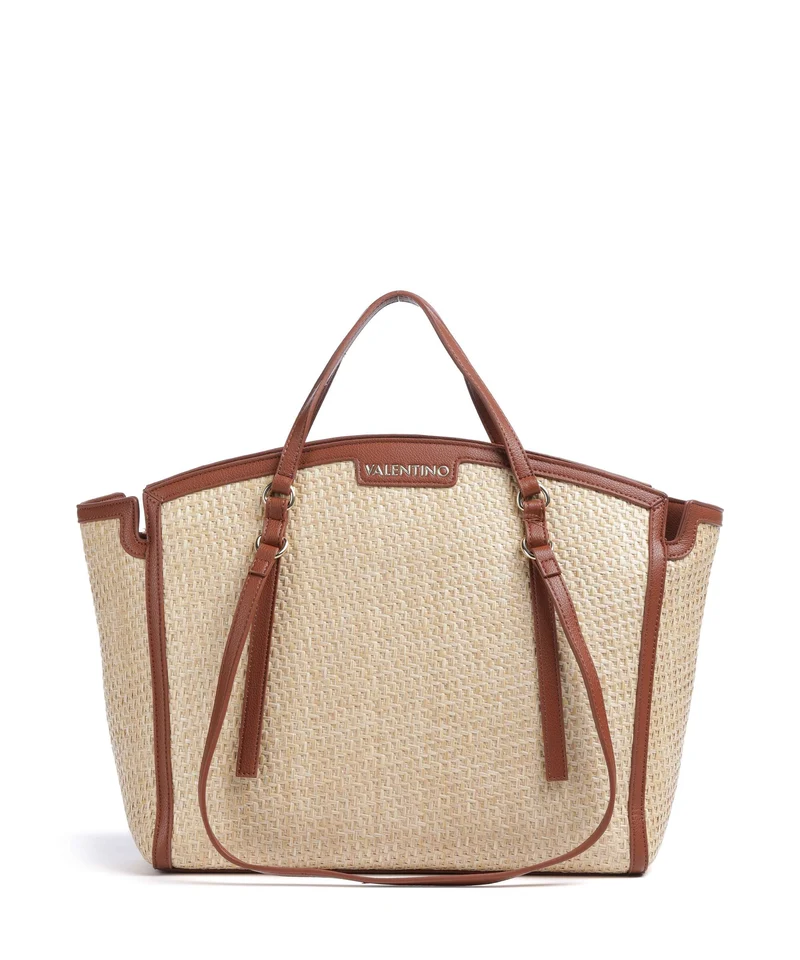 Valentino Bags Demetra Cabas naturale/cuoio
