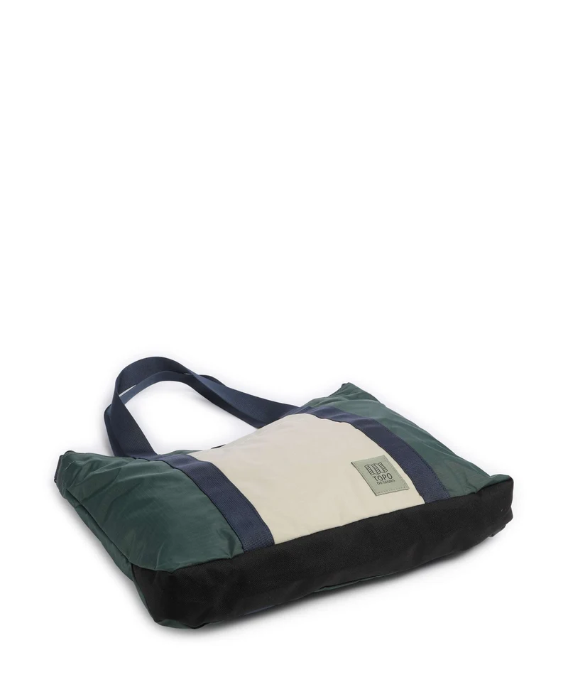 Topo Designs Mountain Essential Cabas forest/bone white