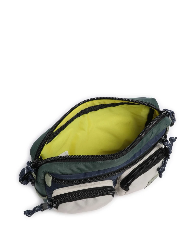 Topo Designs Block Sac bandoulière forest/bone white