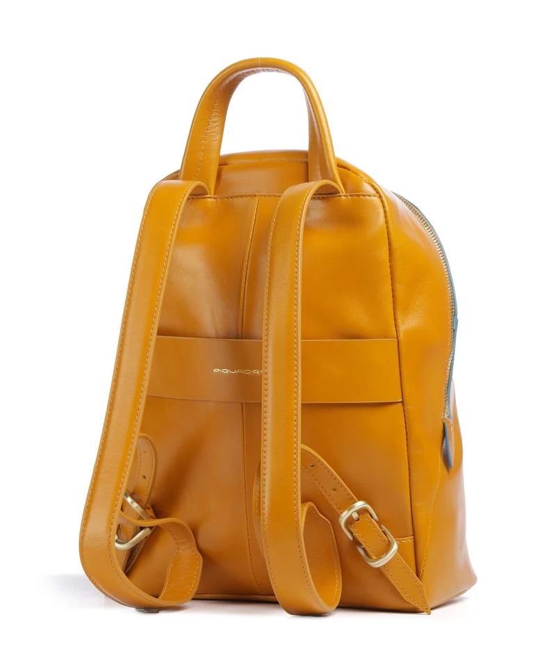 Piquadro Blue Square Sac à dos mustard