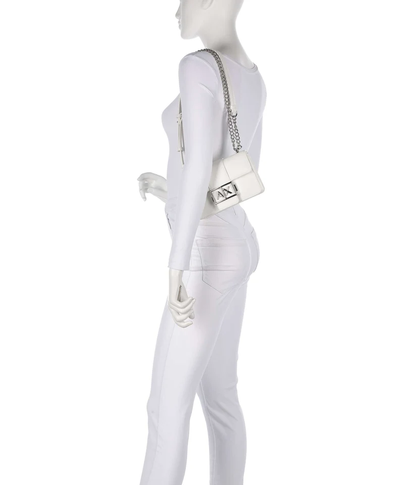 Armani Exchange Wonder S Sac porté épaule off white