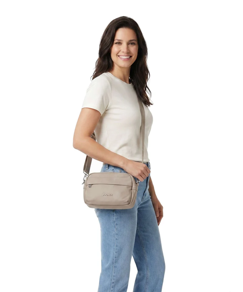 Bogner Maxon Lidia Sac bandoulière greige