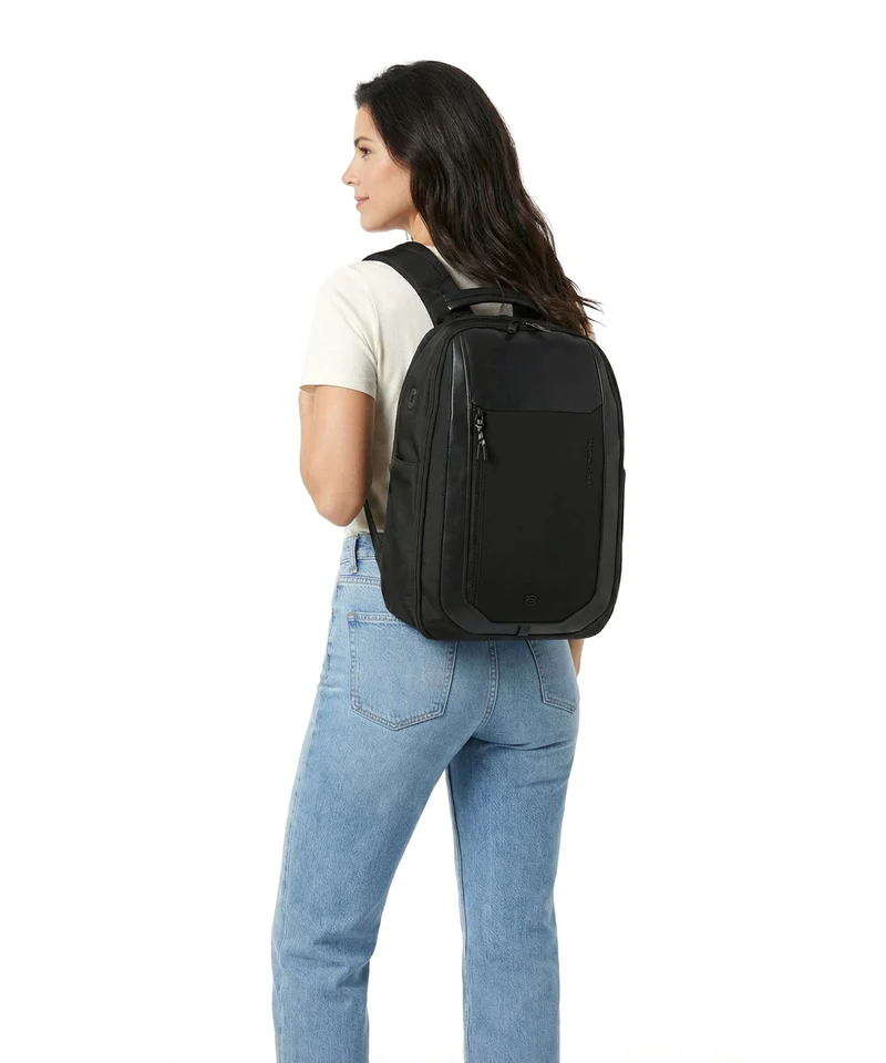 Piquadro Lyss Easyjet Sac à dos de voyage black