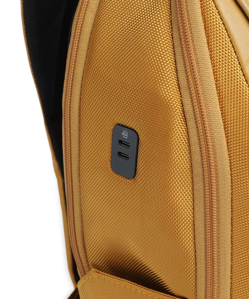 Piquadro Lyss Easyjet Sac à dos de voyage yellow