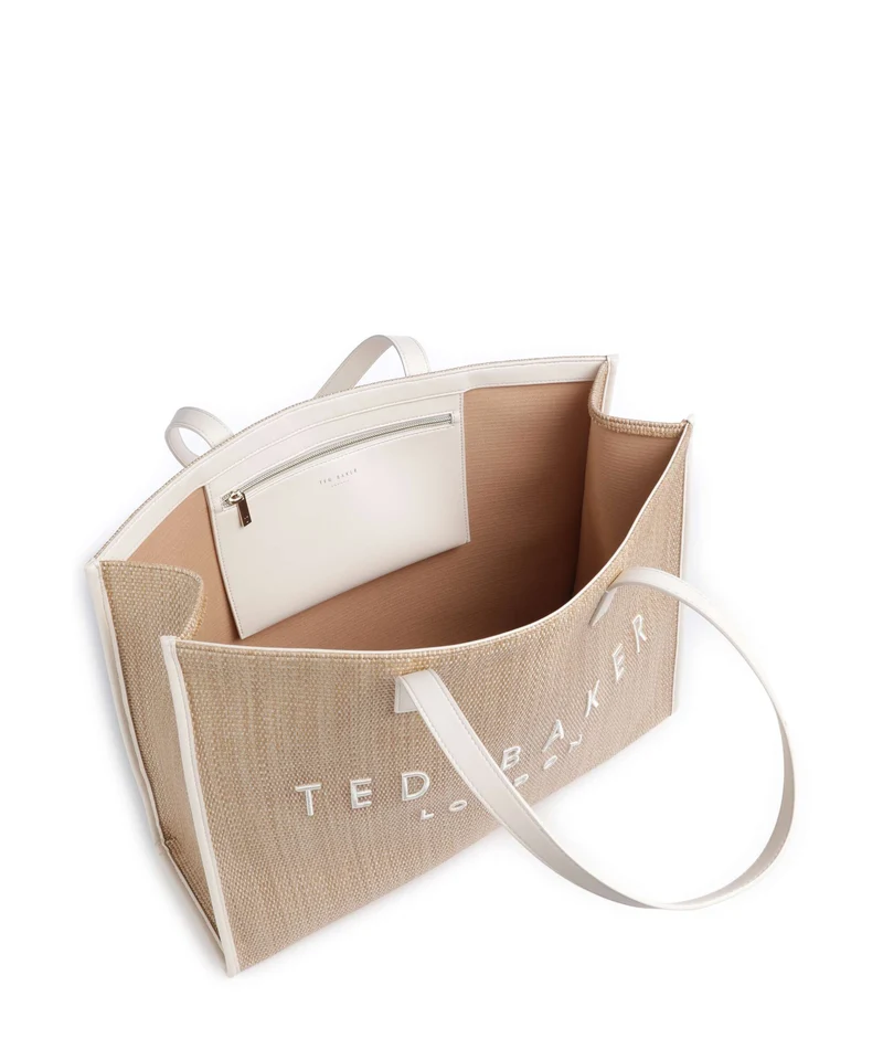 Ted Baker Pallmer Cabas ivory
