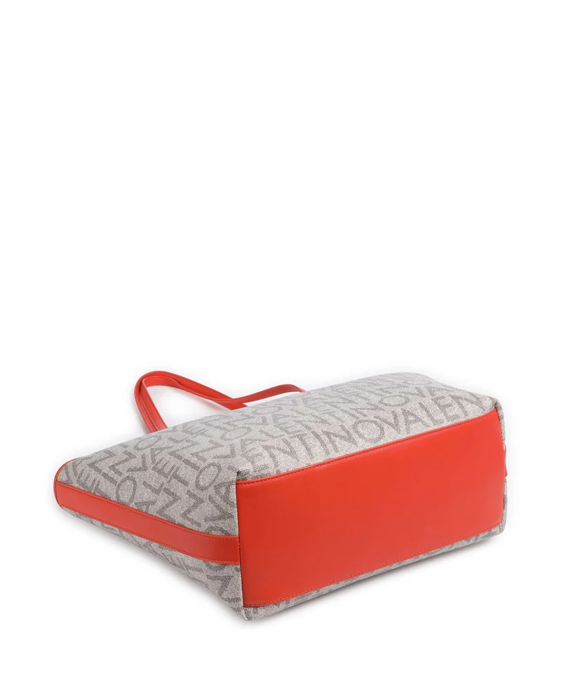 Valentino Bags Logo Cabas beige/arancio