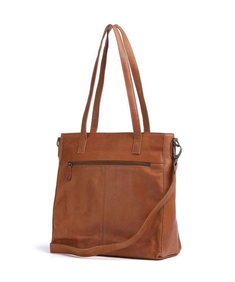 The Chesterfield Brand Wax Pull Up Cow Mosel Cabas cognac