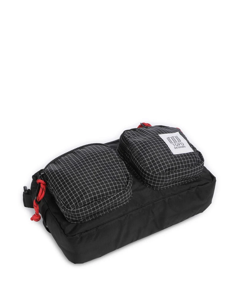 Topo Designs Block Sac bandoulière black/grid