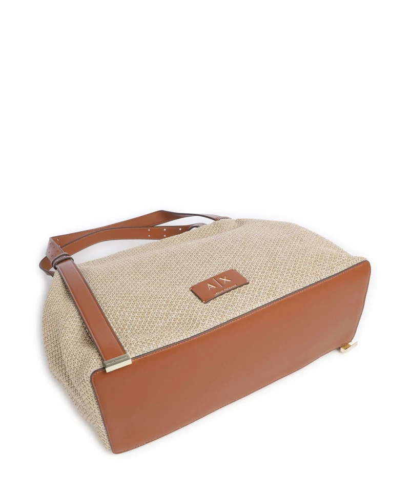 Armani Exchange Alice M Sac fourre-tout natural/saline clay