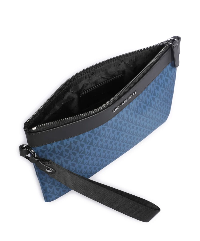 Michael Kors Brooklyn Sac de poignet river blue