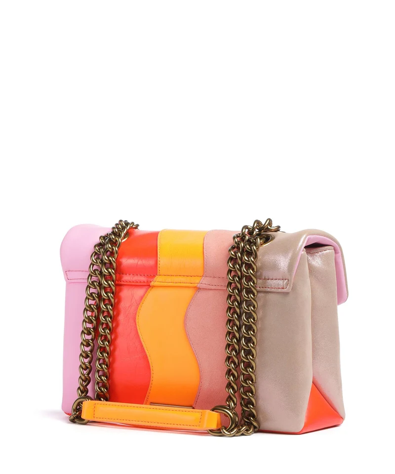 Kurt Geiger Kensington Sac porté épaule pink combination
