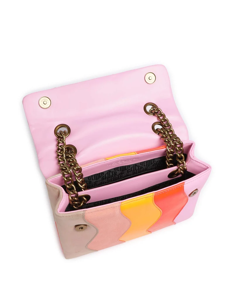 Kurt Geiger Kensington Sac porté épaule pink combination