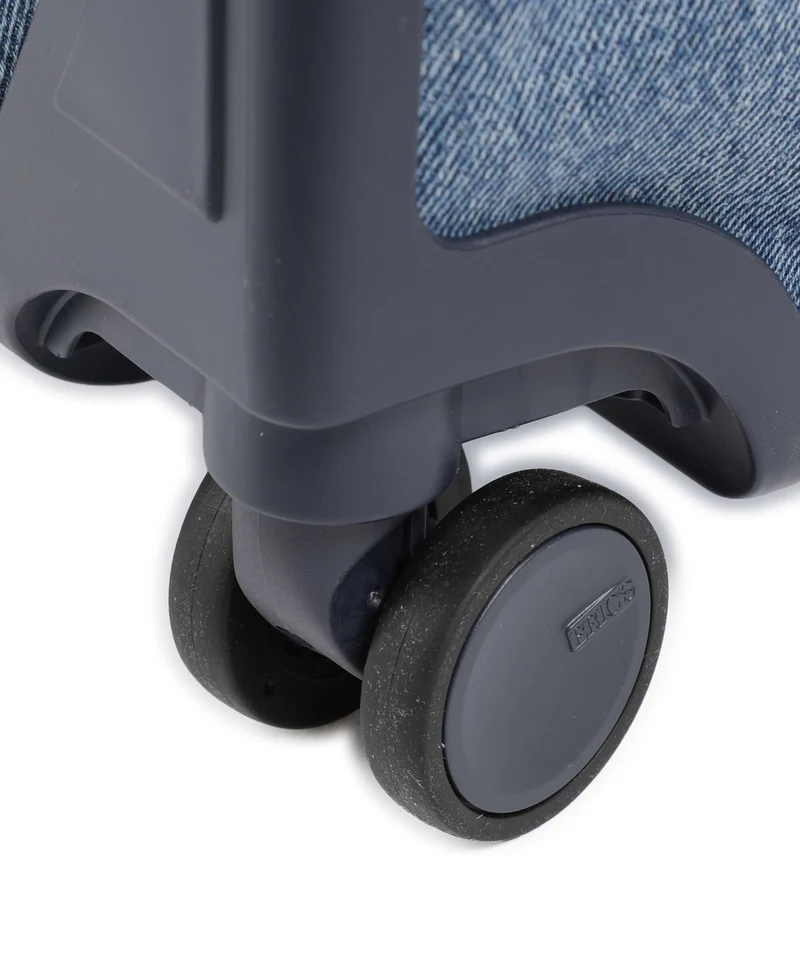 Brics Replay Valise 4 roues light denim