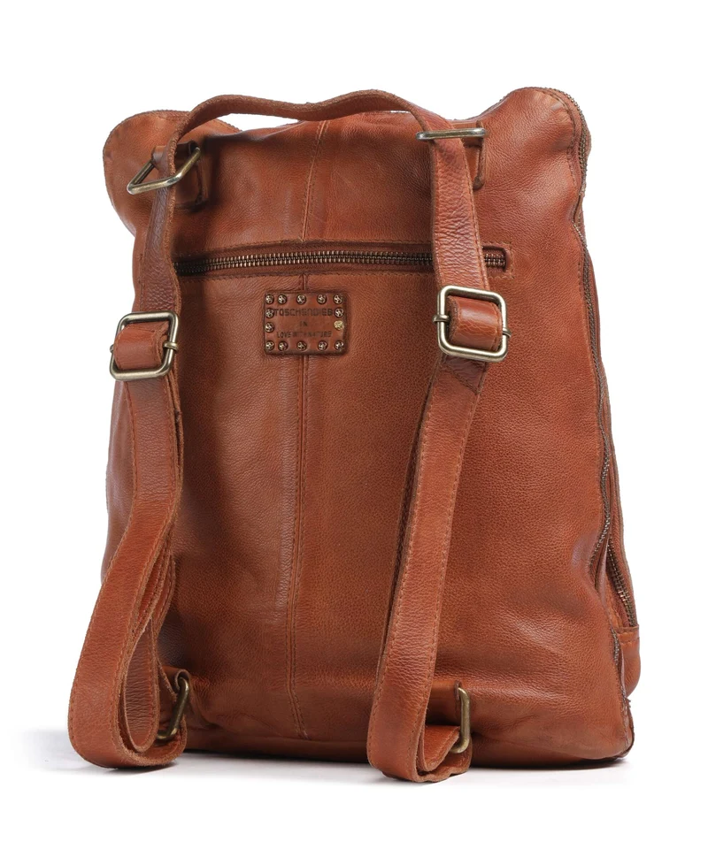 Taschendieb Wien Johnstrasse 2 Sac à main porté dos cognac