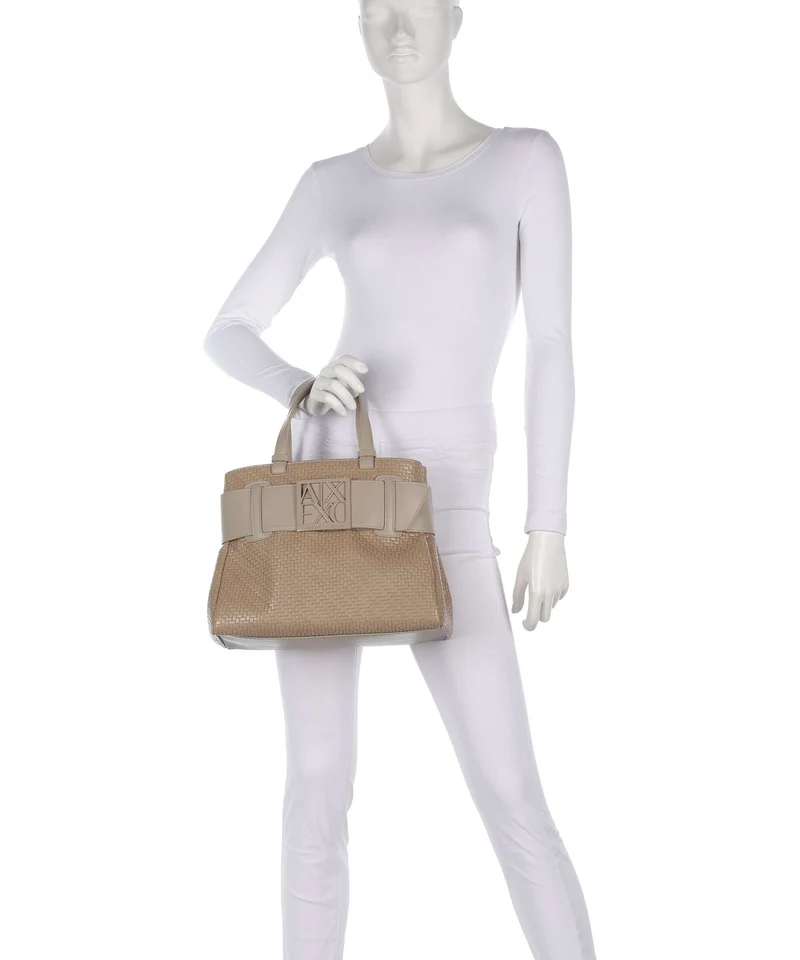 Armani Exchange Susy Soft Woven S Sac à main sand