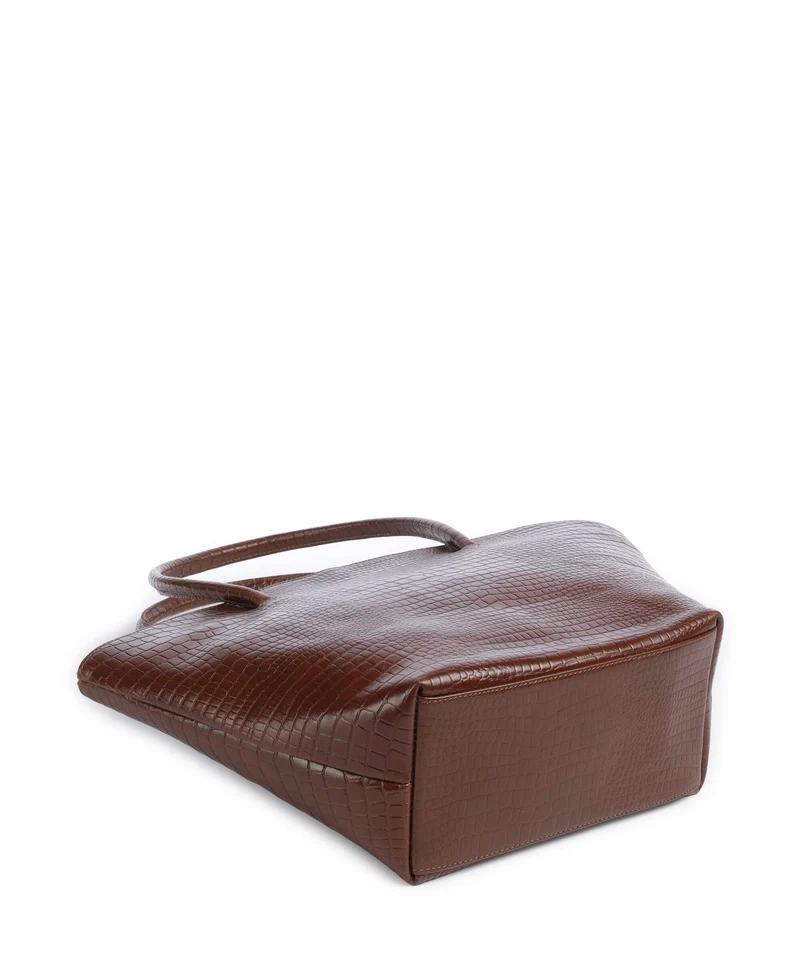 Depeche Fashion Favourites Cabas cognac croco
