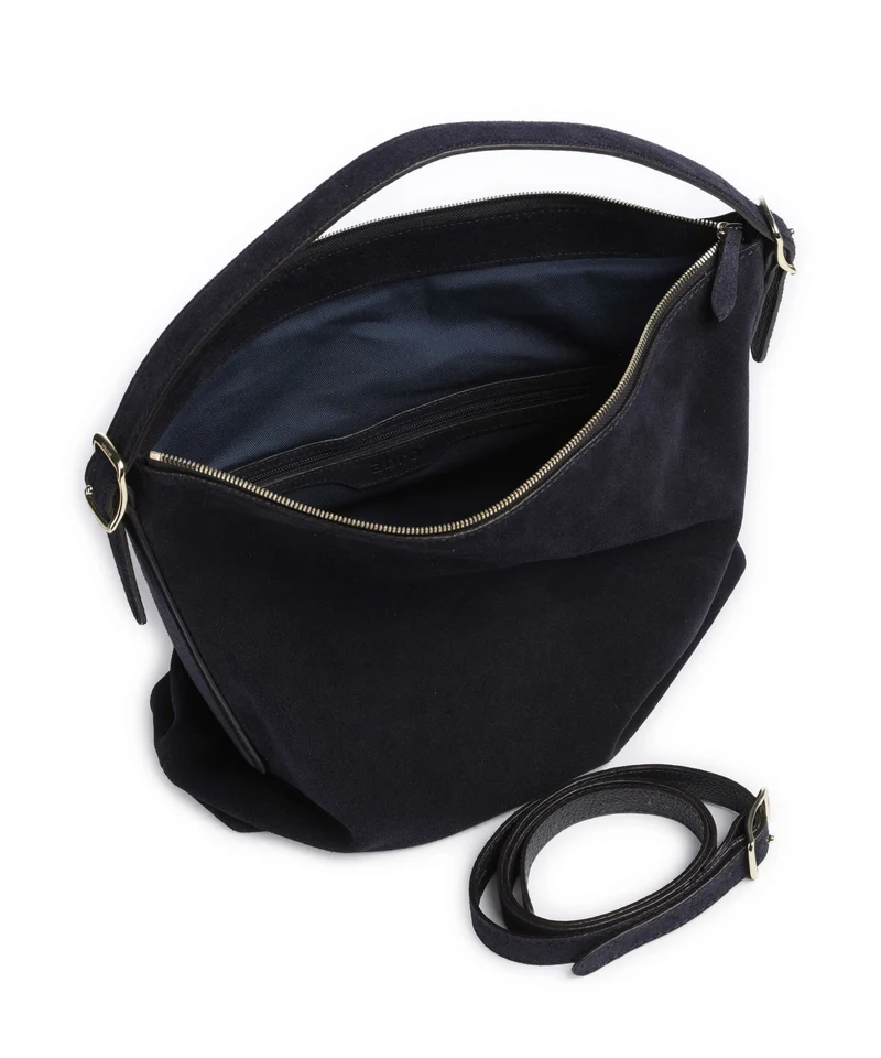 Abro Suede Carina Sac fourre-tout navy