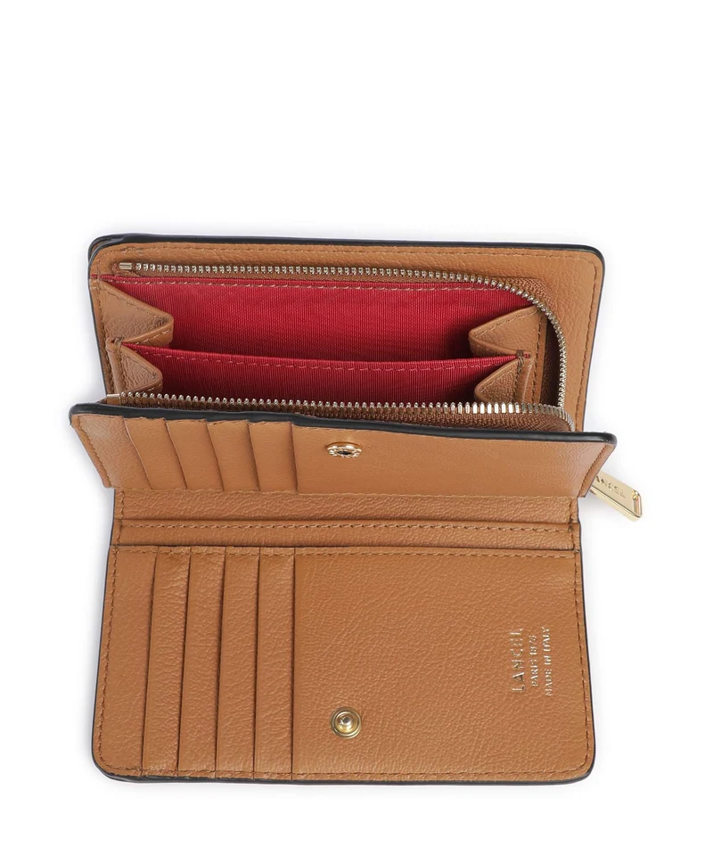 Lancel BCBG Portefeuille camel