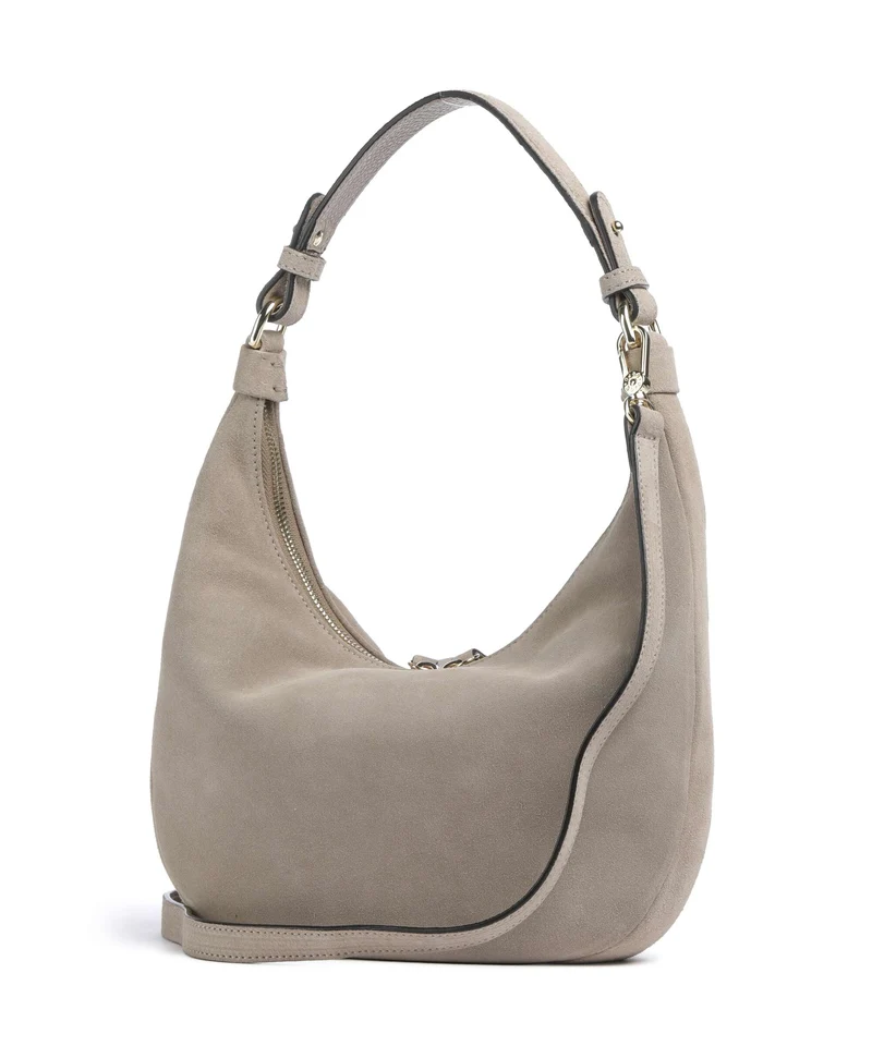Abro Suede Nana Mini Sac fourre-tout siena
