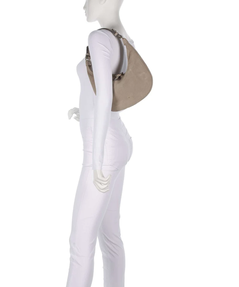 Abro Suede Nana Mini Sac fourre-tout siena