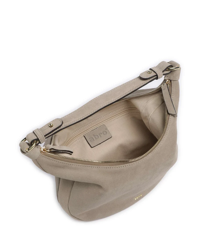Abro Suede Nana Mini Sac fourre-tout siena