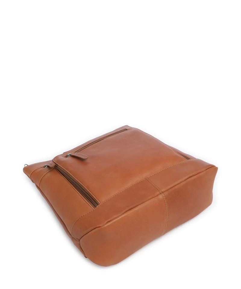 The Chesterfield Brand Wax Pull Up Cow Caldero Sac à dos cognac