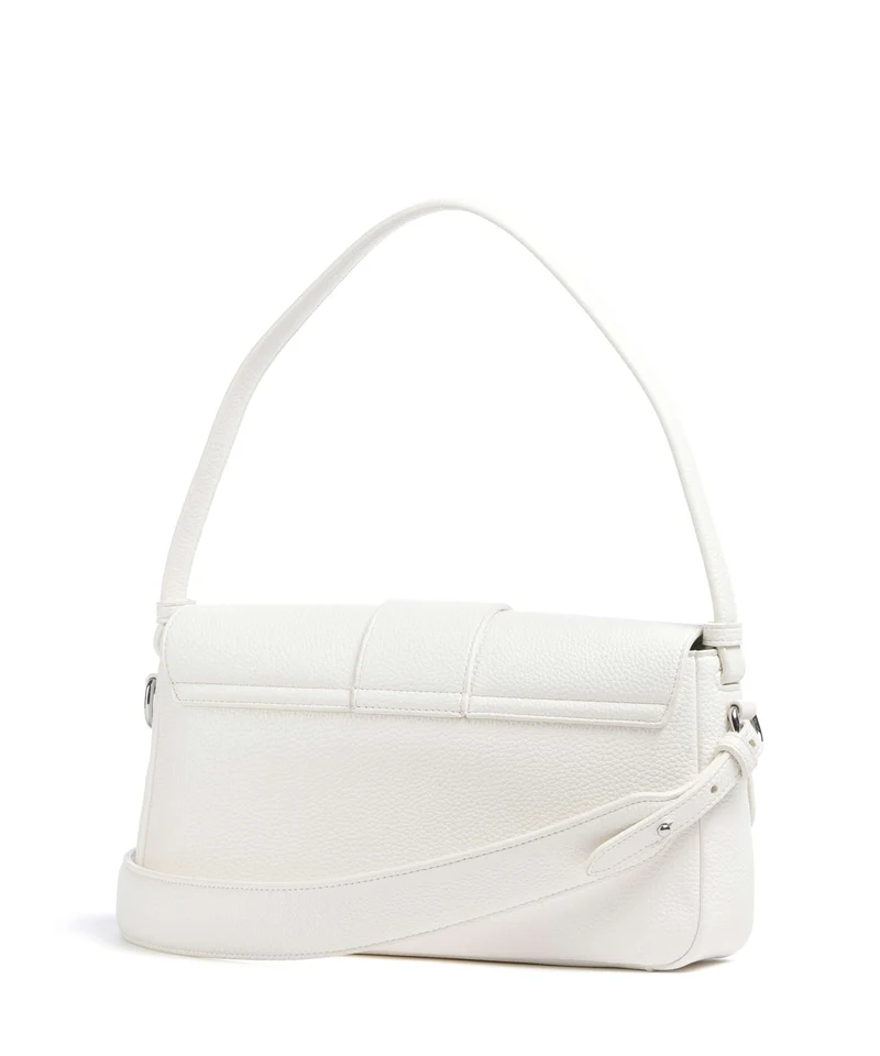 Armani Exchange Susy Soft Sac porté épaule off white