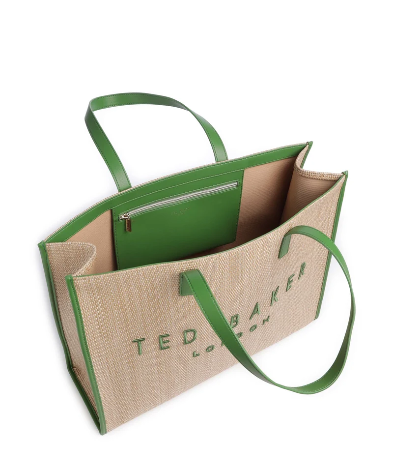 Ted Baker Pallmer Cabas green