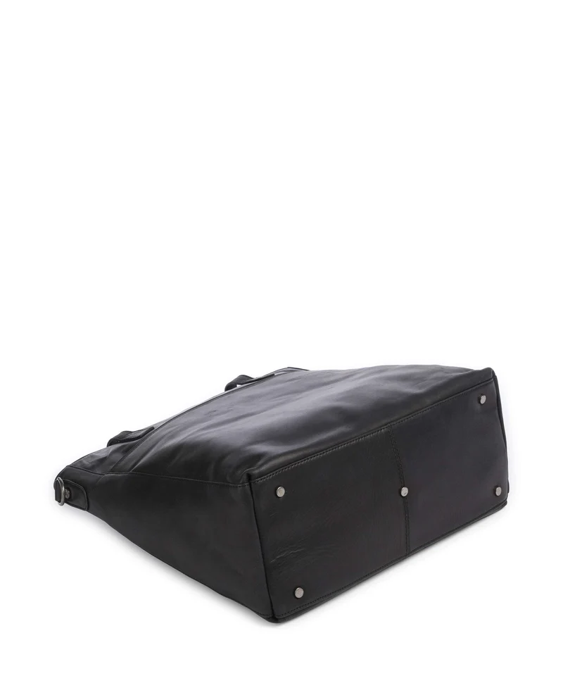 The Chesterfield Brand Wax Pull Up Cow Mosel Cabas black
