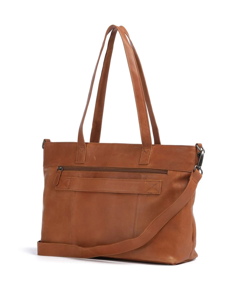The Chesterfield Brand Wax Pull Up Cow Osira Cabas cognac