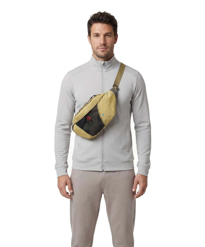 Klättermusen Fimmafäng 4.0 Sac banane dark straw