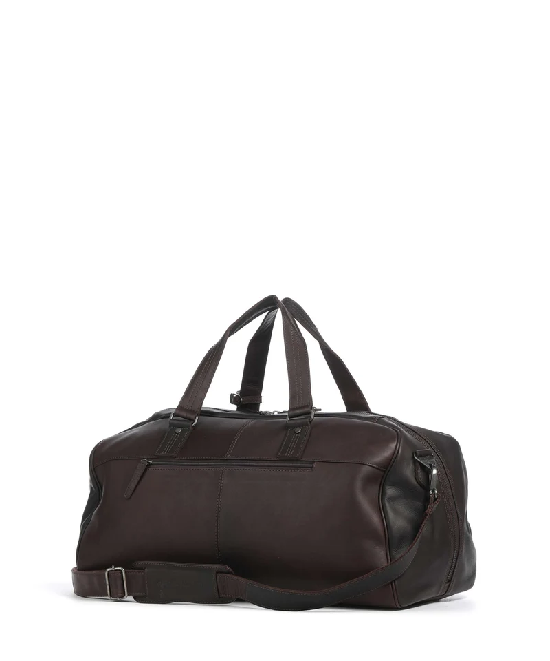 The Chesterfield Brand Wax Pull Up Cow Rivaro Sac week-end brown