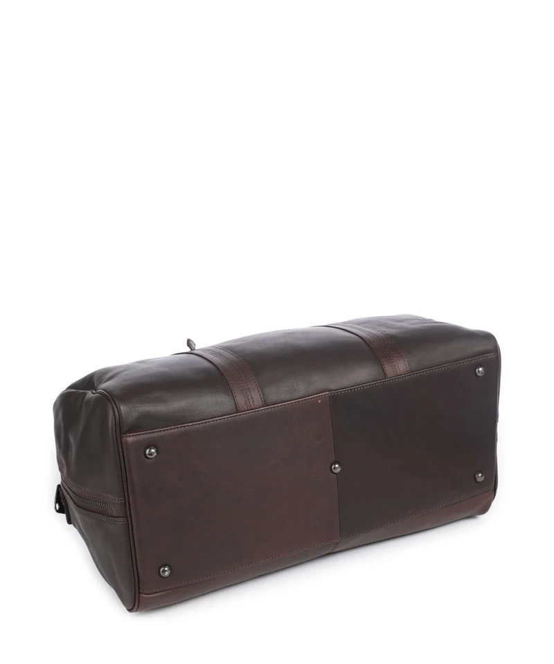 The Chesterfield Brand Wax Pull Up Cow Rivaro Sac week-end brown