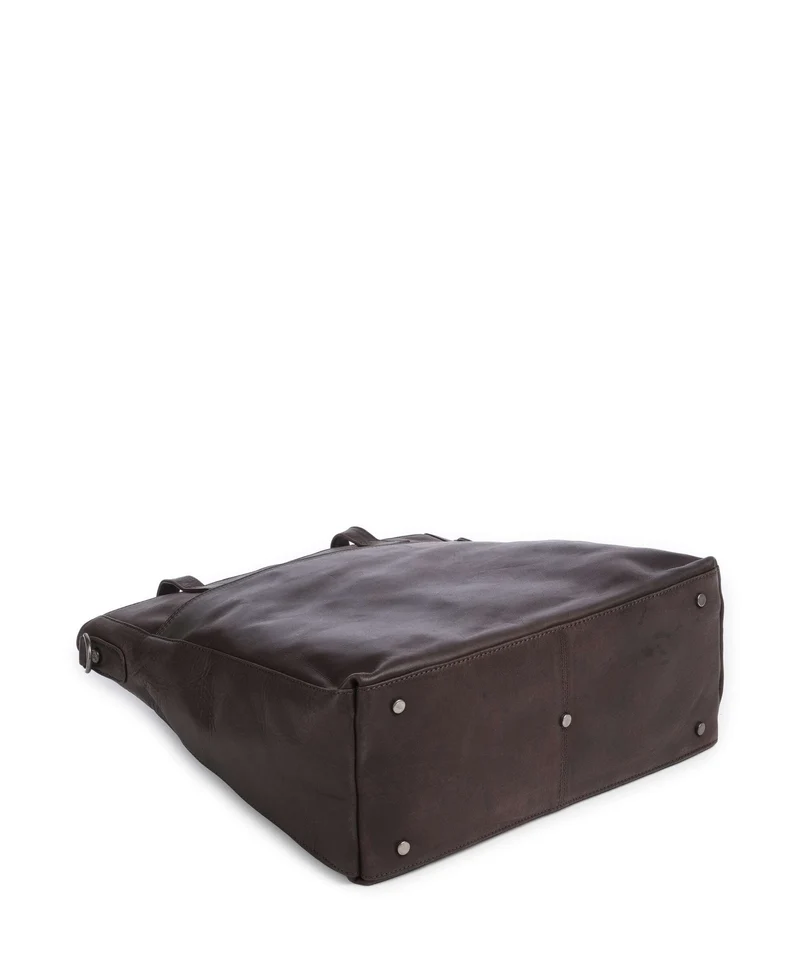 The Chesterfield Brand Wax Pull Up Cow Mosel Cabas brown