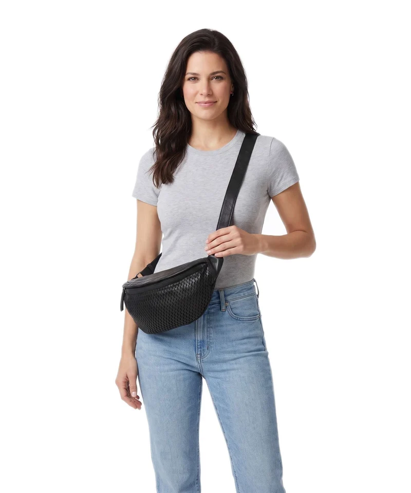 Depeche Brussels Sac banane black