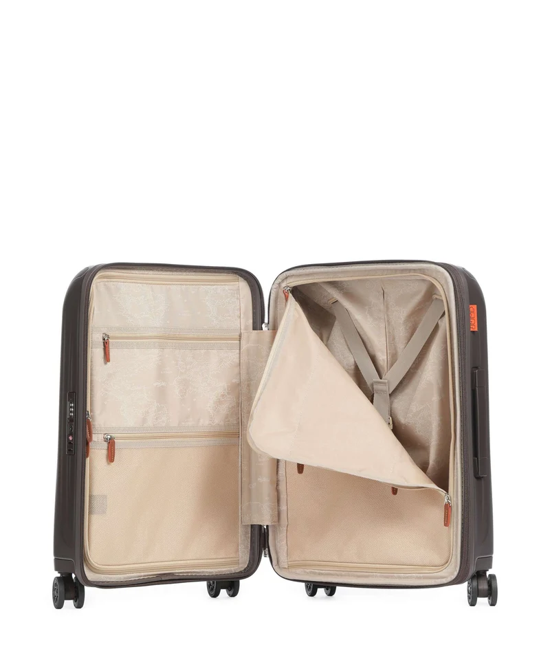Jump Uppsala Pc Valise 4 roues chocolat