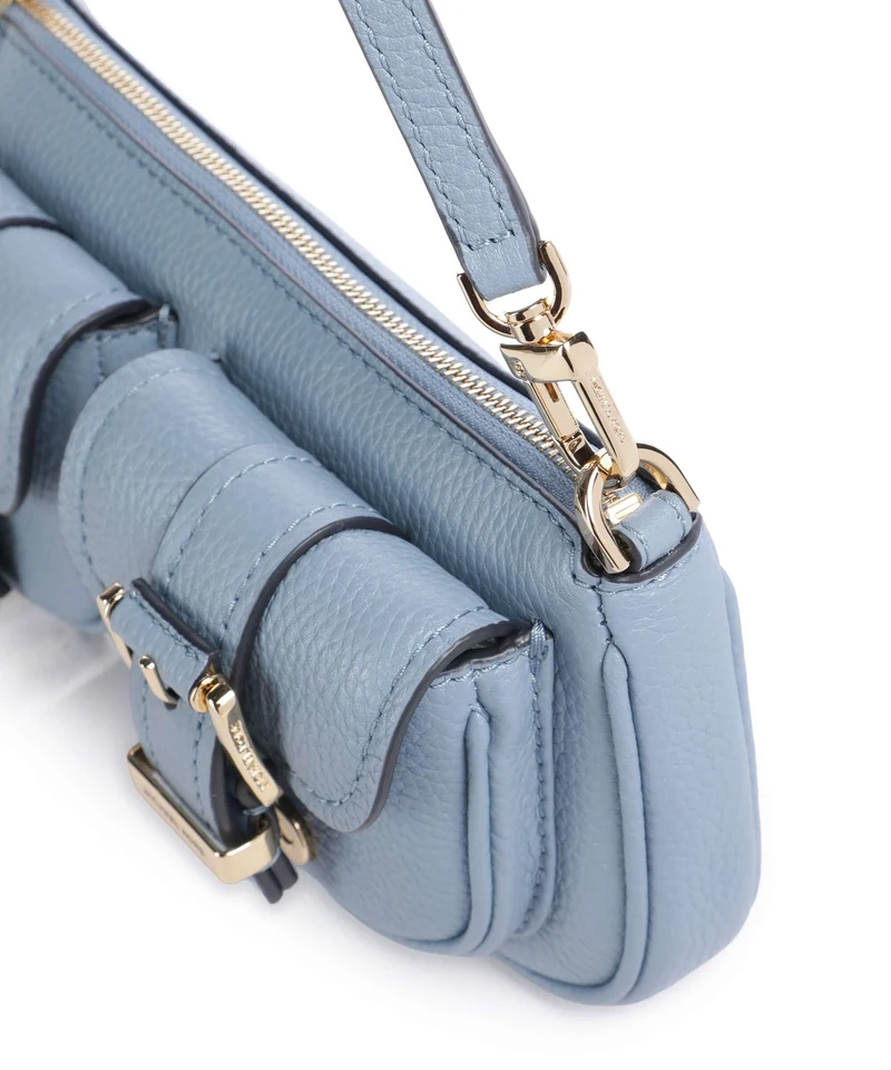 Michael Kors Zoe Small Sac porté épaule chambray