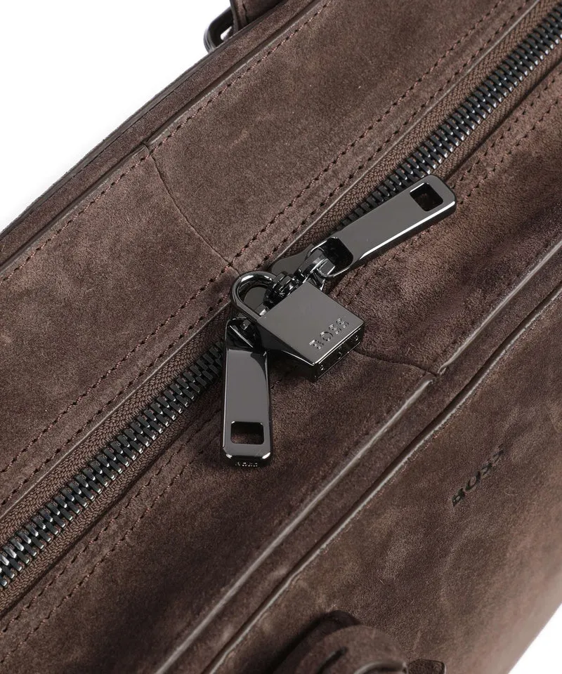 BOSS Madison Sac week-end dark brown