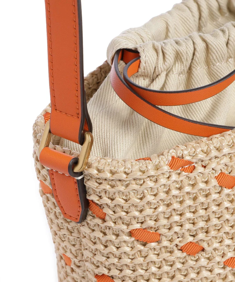 Pinko Sac seau paglia/arancio/antique gold