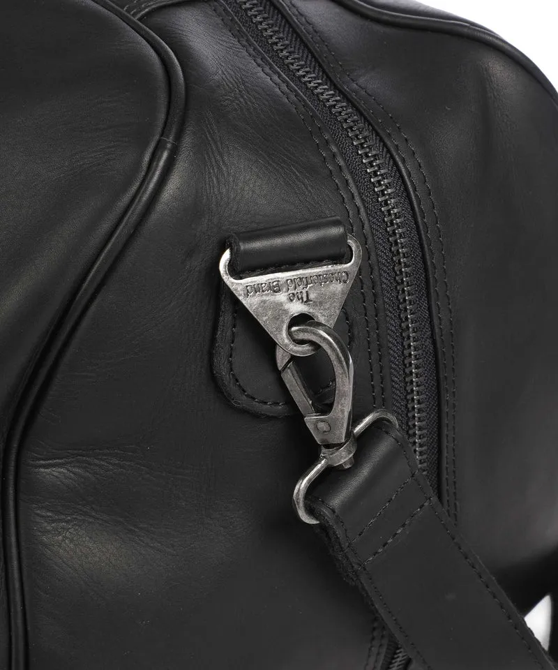 The Chesterfield Brand Wax Pull Up Cow Rivaro Sac week-end black