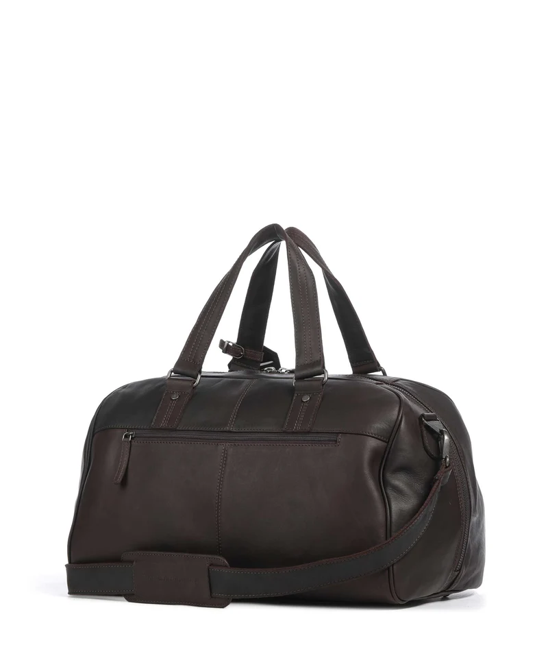 The Chesterfield Brand Wax Pull Up Cow Volenza Sac week-end brown
