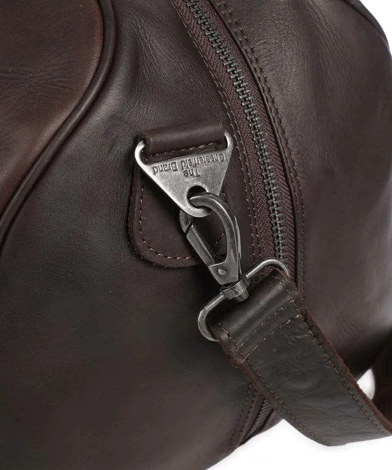 The Chesterfield Brand Wax Pull Up Cow Volenza Sac week-end brown