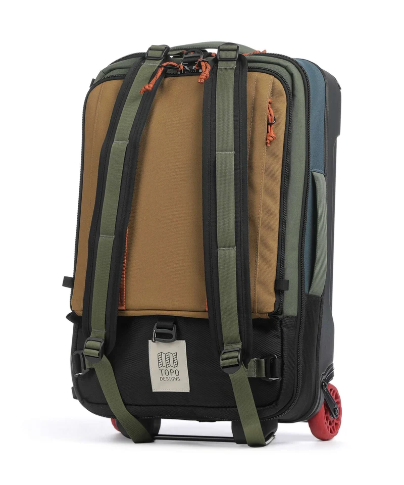 Topo Designs Global 44 Sac de voyage à roulettes olive/dark khaki