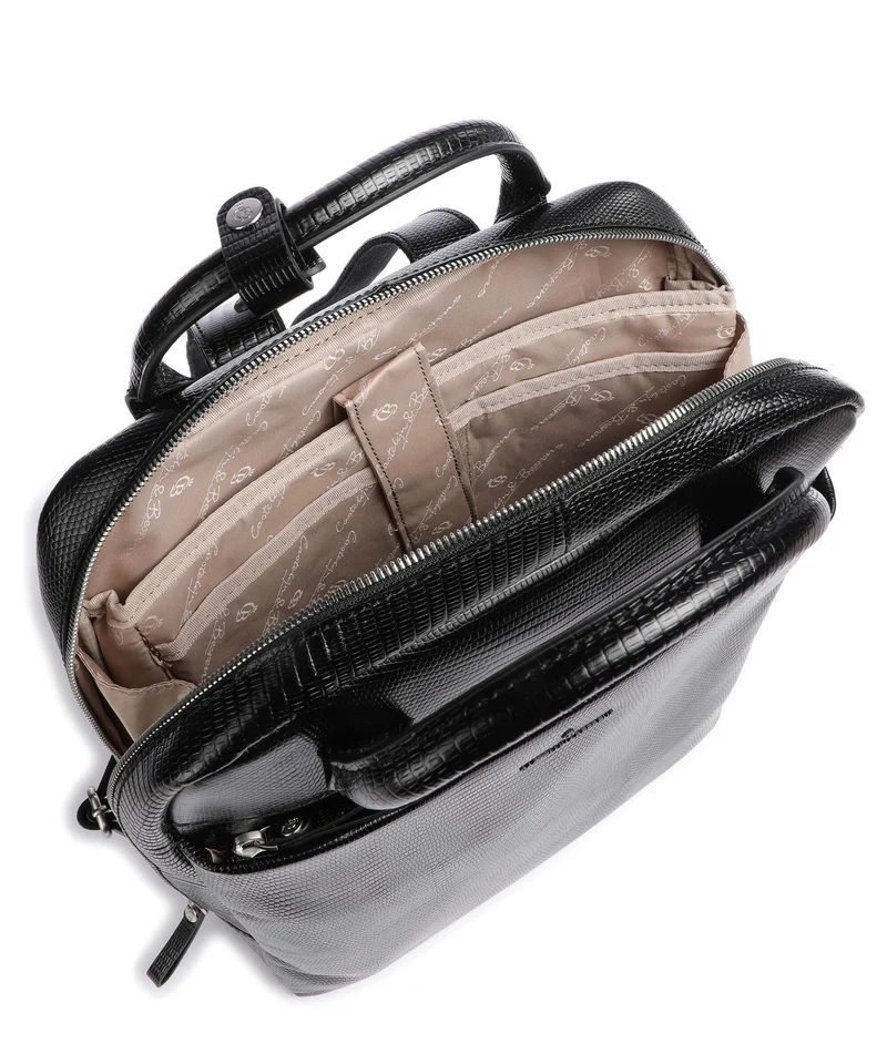 Castelijn & Beerens Donna Sac à dos d'ordinateur black