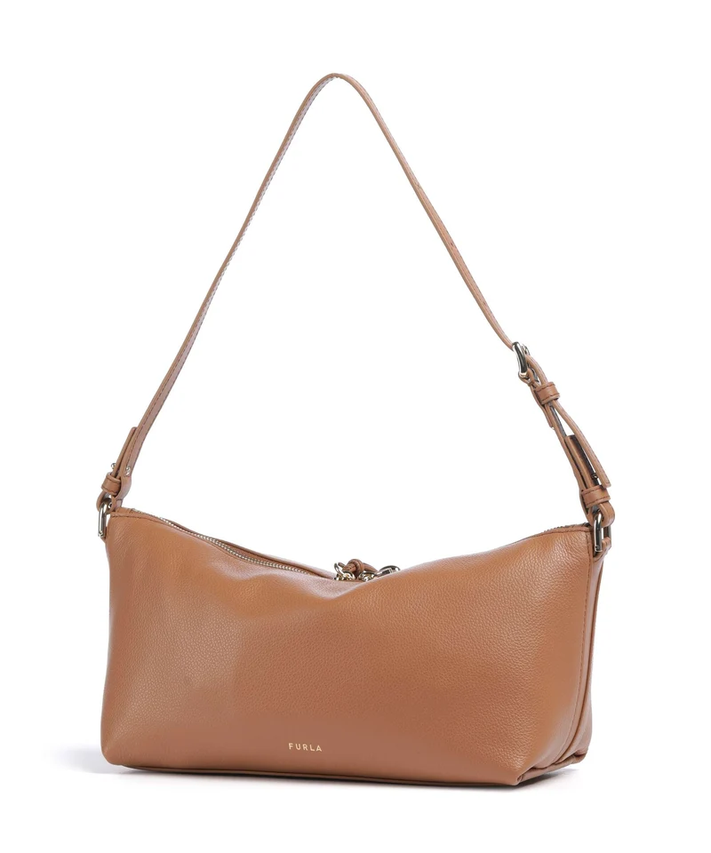Furla Debby Mini Sac porté épaule brandy