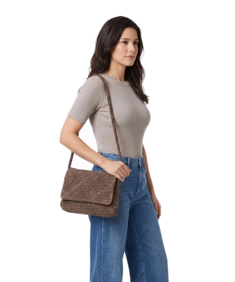 Depeche Berlin Sac bandoulière mud