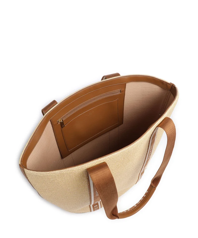 Ted Baker Rafiia Cabas brown
