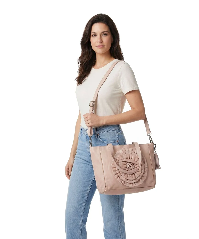 Taschendieb Wien Rosenhügelstrasse 2 Cabas linen rose