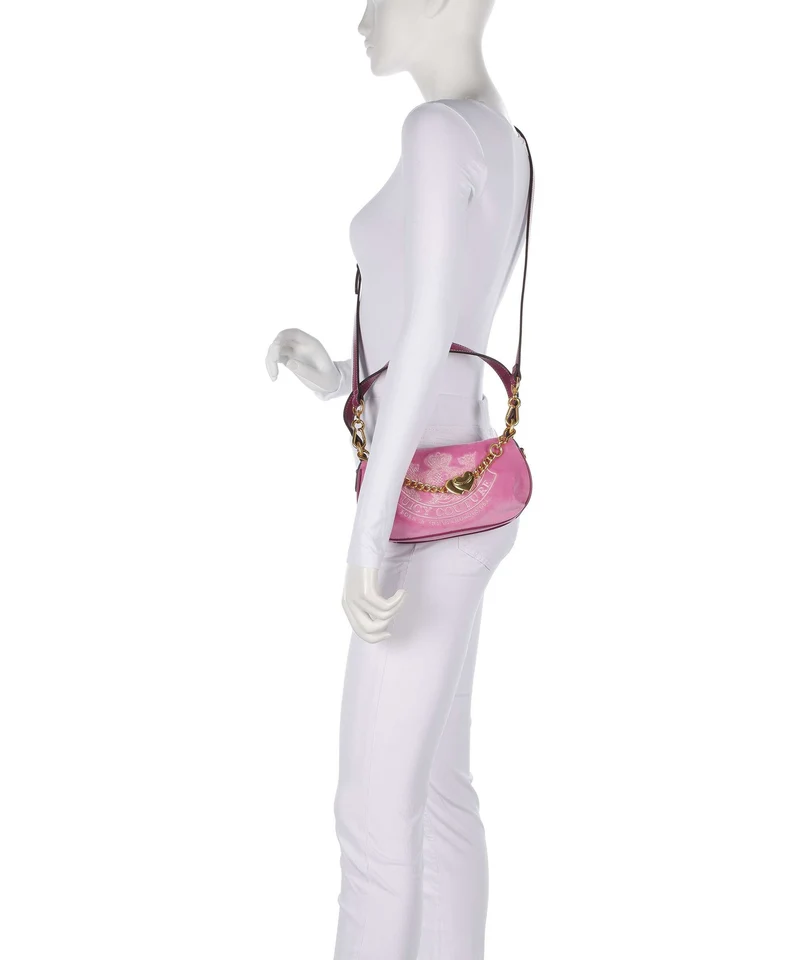 Juicy Couture Twig Narrative S Sac porté épaule super pink